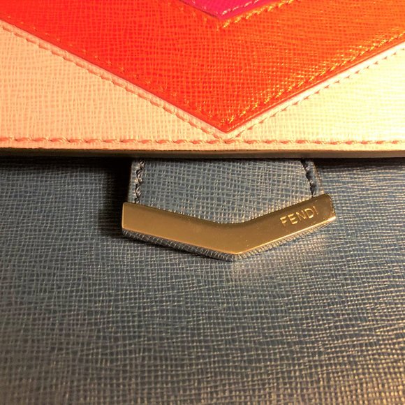 Fendi New Demi Jour Monster Crossbody Handbag Medium Size Strap Handle Purse - Picture 7 of 16